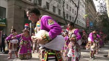 Bolivian and Peruvian dance music in Santiago, Chile