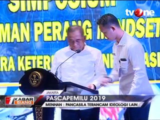 Pasca Pemilu 2019, Menhan: Pancasila Terancam Ideologi Lain