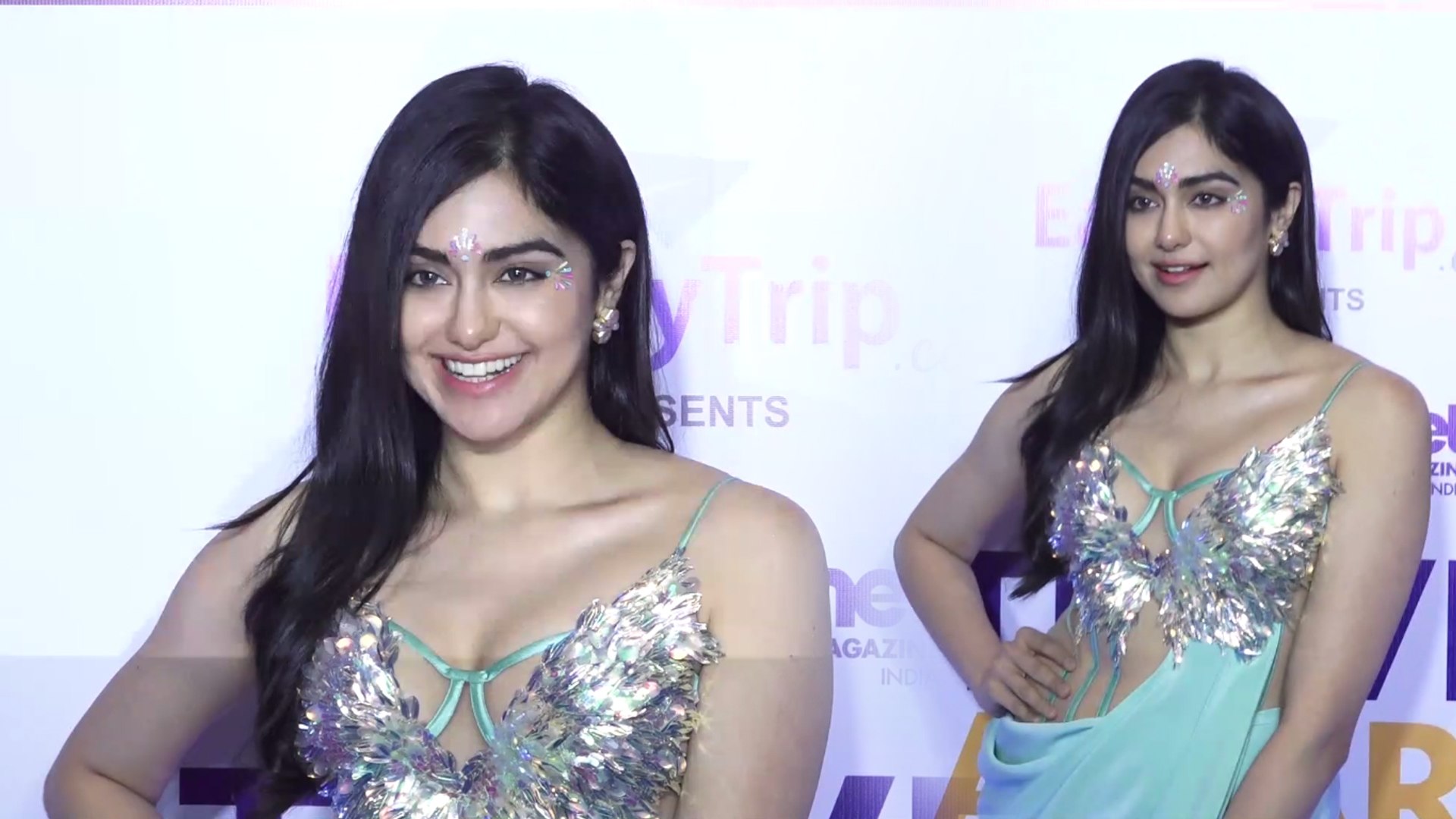 adah sharma red carpet