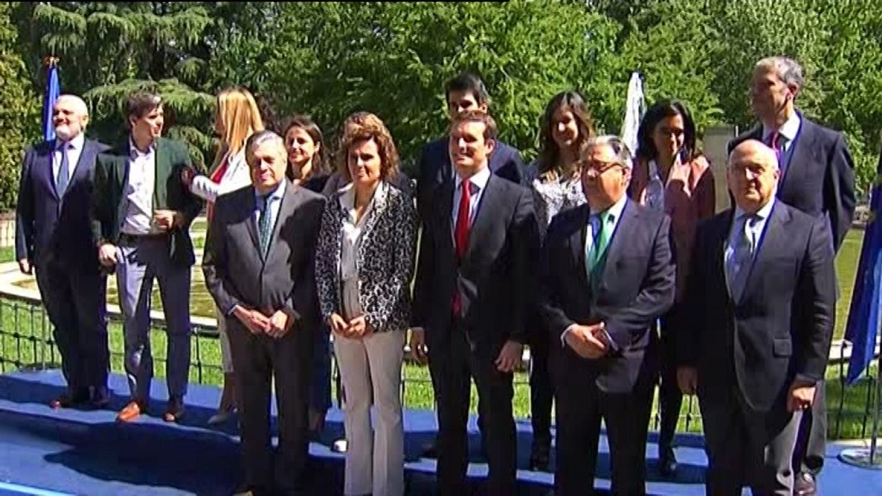 Pablo Casado clausura acto por el Día de Europa