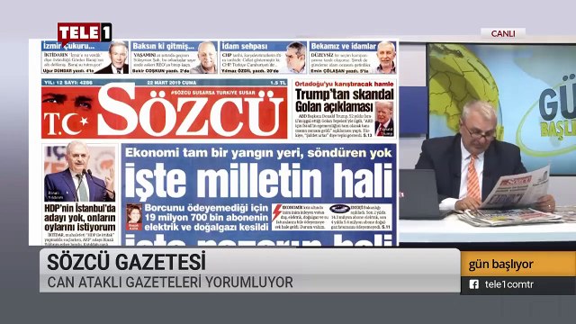 Seçimlerde sorumluluk almamamın bedelini toplum öder - Gün Başlıyor (22 Mart 2019)