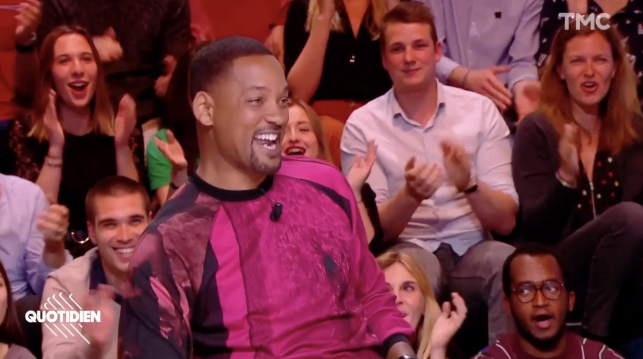 Will Smith met le feu sur le plateau de Quotidien ! - ZAPPING PEOPLE DU 09/05/2019
