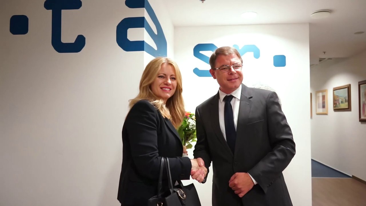 Z. Čaputová absolvovala v TASR fotenie na oficiálny portrét