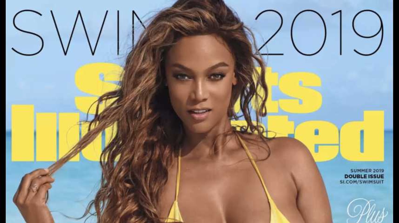 Tyra Banks Makes éblouissante en couverture du numéro spécial "Maillots de bain" de Sport Illustrated