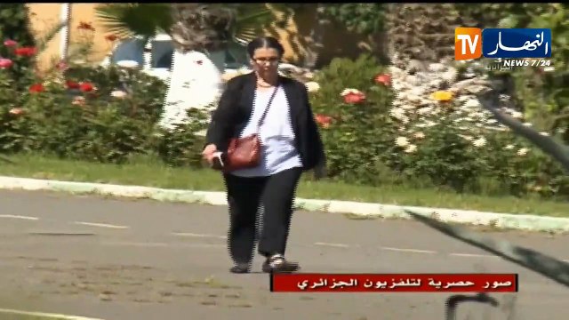 شاهد لحظة وصول لويزة حنون إلى المحكمة العسكرية في إطار إستكمال التحقيق