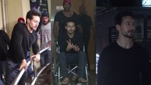 Tiger Shroff With Injured Leg Attend Student Of The Year 2 Screening