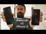 Samsung S9 Plus ile iPhone X Karşılaştırma [4K]