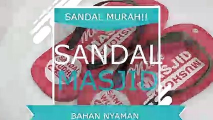 TERLARIS, 082214297187, PENGRAJIN SANDAL WUDHU TERLENGKAP INDRAMAYU