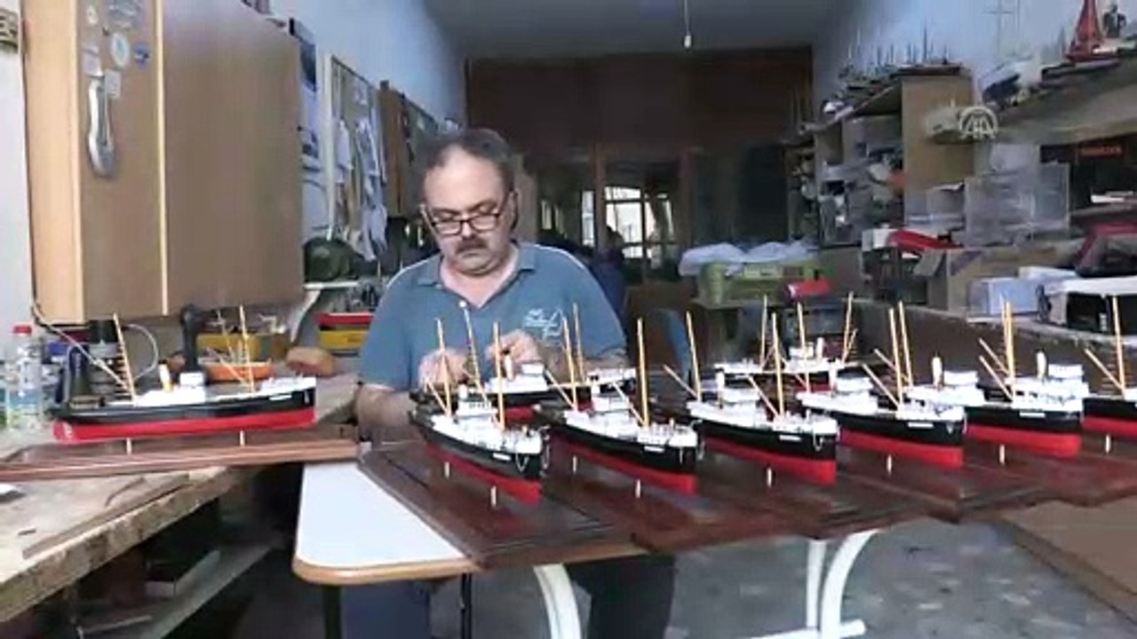 Milli Mücadele'nin 100. yılına özel 100 maket Bandırma Vapuru - SİNOP