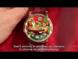 Andersen Geneve Montre A Tact - Poker Oynayan Köpekler