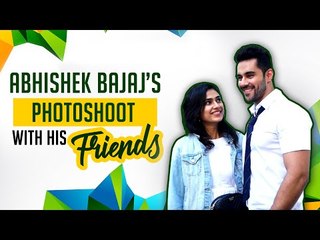 Photoshoot of actor Abhishek Bajaj with TV celebs