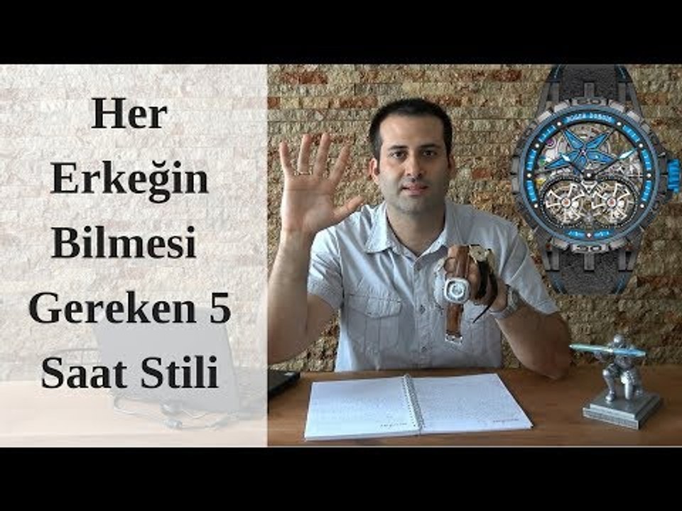 Her Centilmenin Bilmesi Gereken 5 Farklı Saat Stili