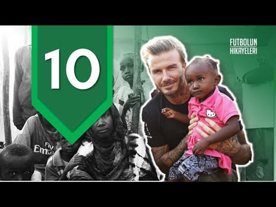 Futbolculuğu kadar yardımseverliği ile bilinen 10 Futbolcu!