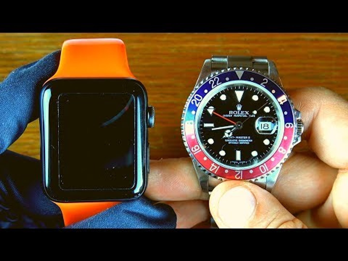 Akıllı Saat Vs Mekanik (Apple Watch VS Rolex) - Dailymotion Video