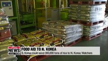 Seoul able to provide 300,000 tons of rice to N. Korea out of 1.3 mil. tons in stock: watchers