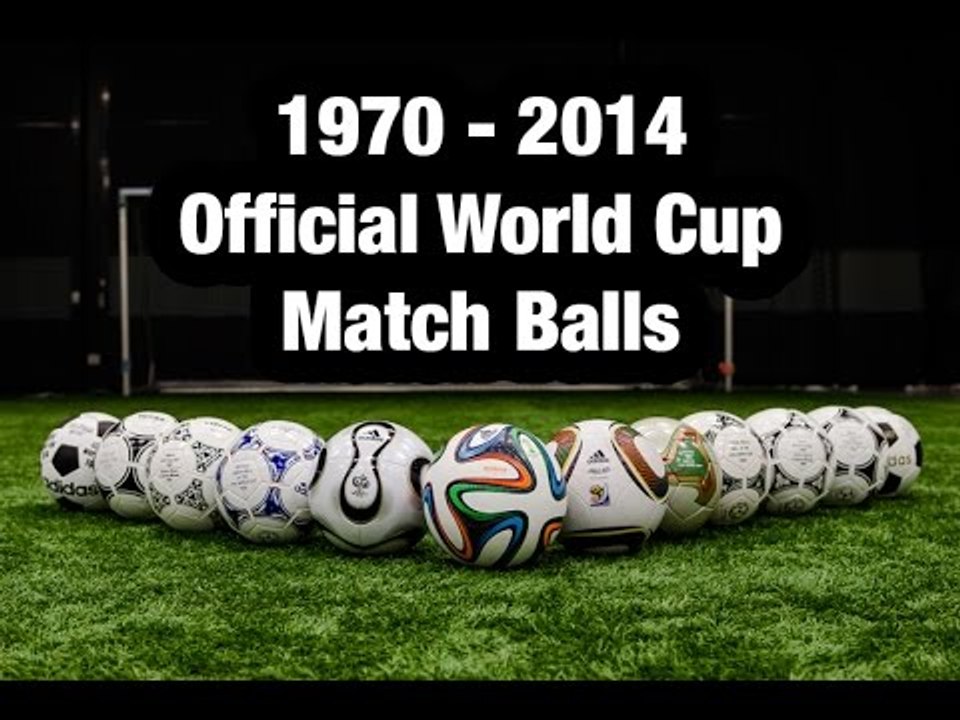 1970 - 2014 Official World Cup Match Balls