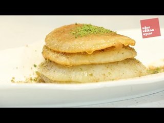 Bayrama Özel Yassı Kadayıf Tarifi (Nefis Tatlı Tarifleri)