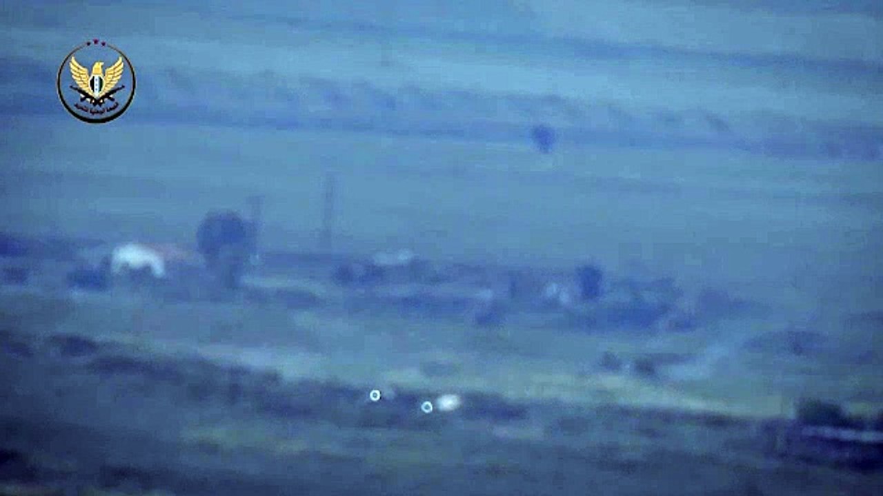 تدمير دبابة جديدة لميليشيات أسد شمالي حماة (فيديو)