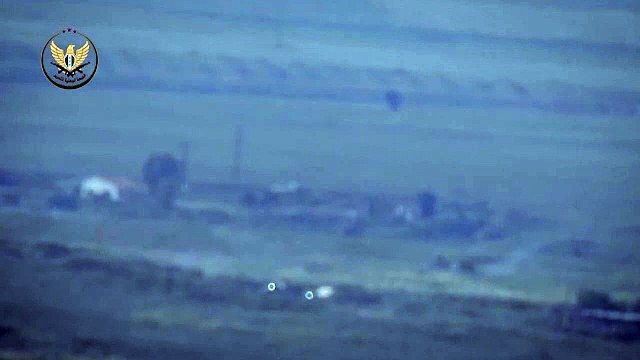 تدمير دبابة جديدة لميليشيات أسد شمالي حماة (فيديو)