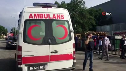 Fabrikada patlama: 8 yaralı