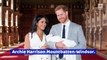Meghan Markle y el príncipe Harry nombran a su hijo Archie