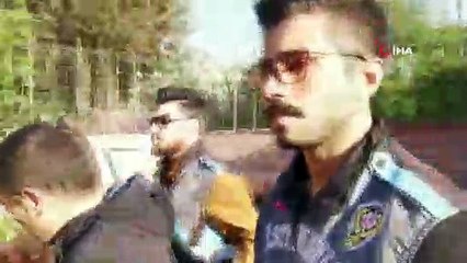 TEM Otoyolu’nda kamyonet sürücüsüne baltayla saldıran maganda yakalandı