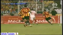 الشوط الاول مباراة الترجي الرياضي و الوداد الرياضي 2-2 اياب نهائي دوري ابطال العرب 2009