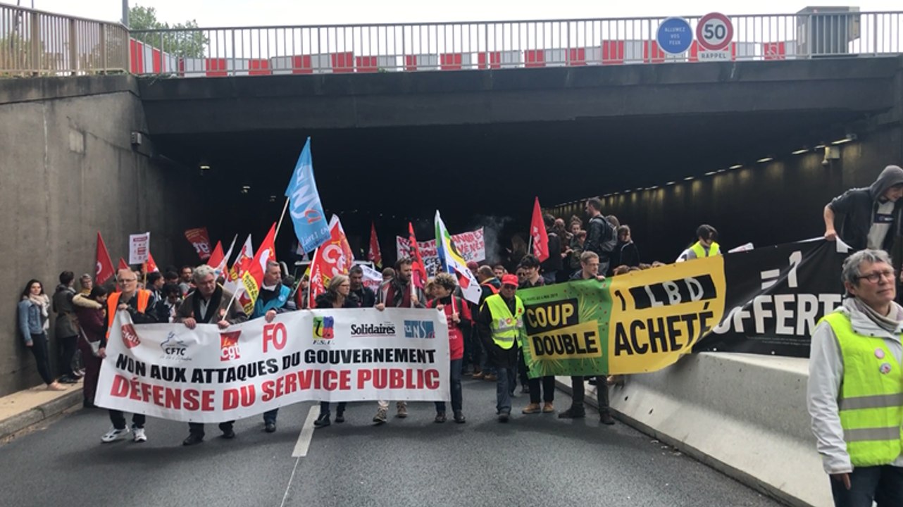 Angers. Grève des fonctionnaires : environ 2 000 personnes ont manifesté dans les rues