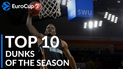 2018-19 7DAYS EuroCup: Top 10 Dunks!