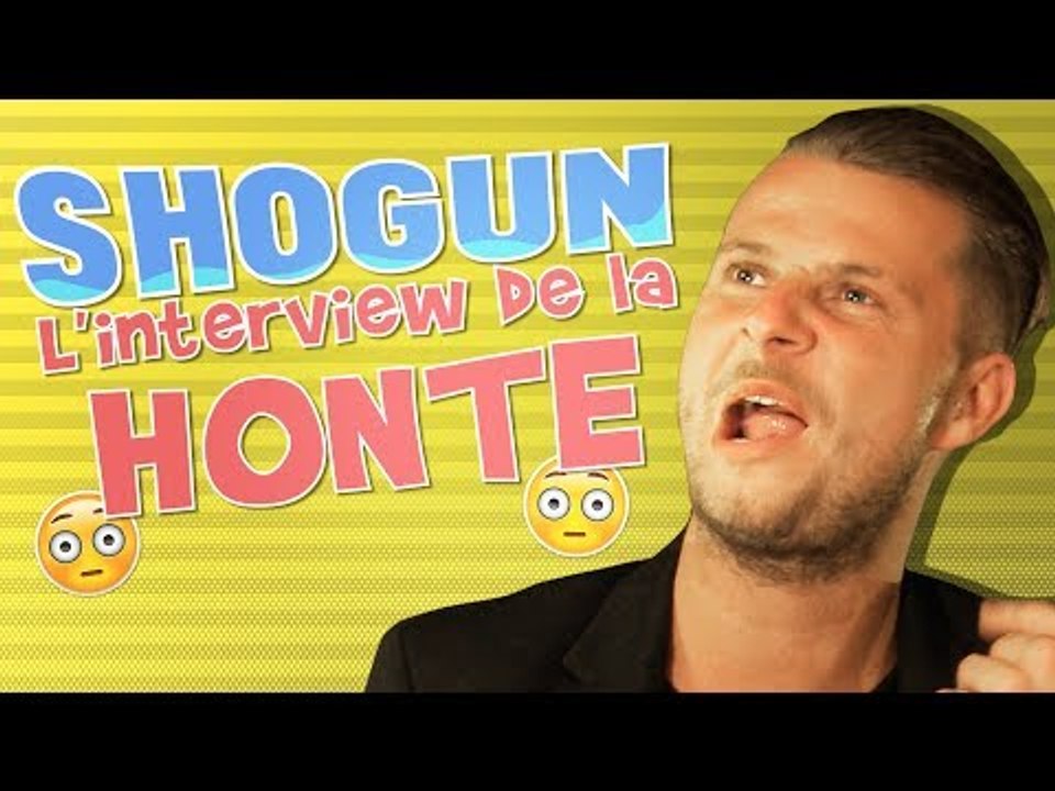 L'ITW de la honte : Vincent Shogun, ridicule et fier de l'être !