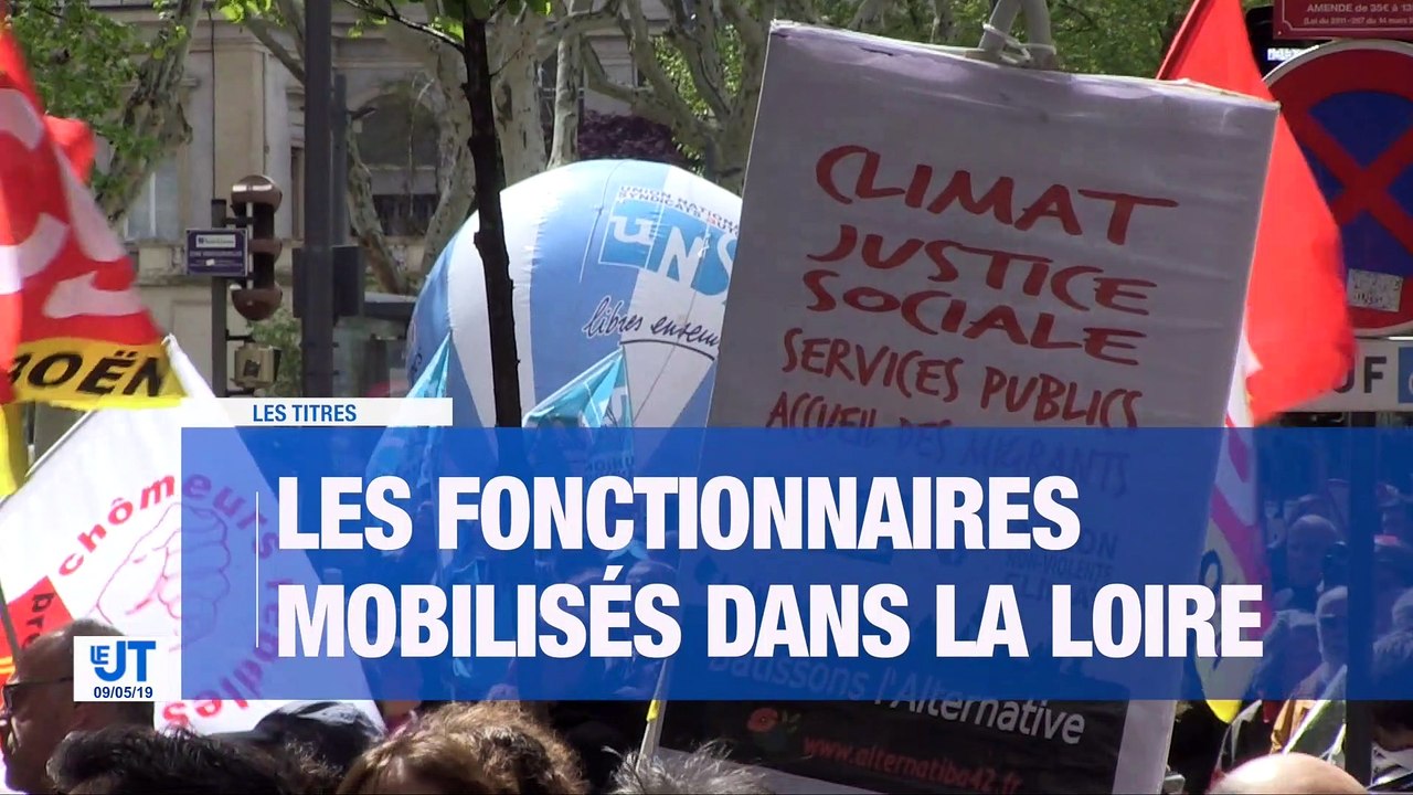 A la Une : Des milliers de manifestants pour défendre le service public / Une subvention de 350 000 euros qui passe mal à Montreynaud / Les difficultés pour recruter dans la Loire, une réalité / Un derby à distance qui donne du piment