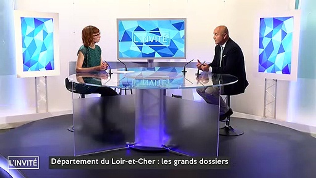 L'invité de la rédaction - 09/05/2019 -  Nicolas PERRUCHOT, président du conseil départemental de Loir-et-Cher