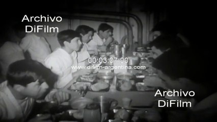 Portaaviones ARA Independencia en el Atlantico Sur 1967