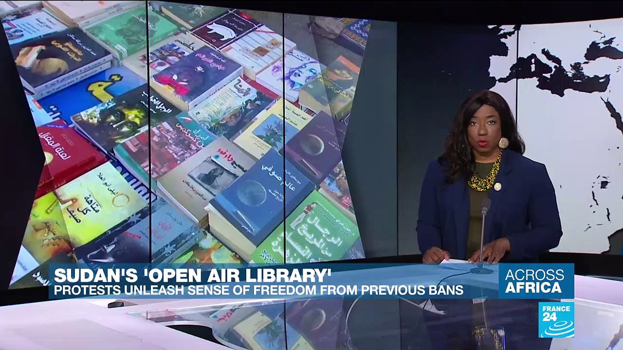 Sudan's 'open air library': Protests unleash se...
