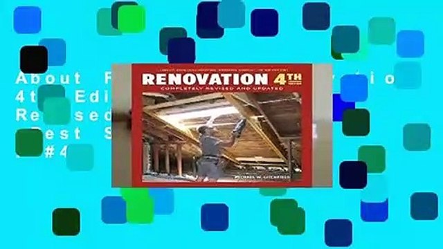 About For Books Renovation 4th Edition: Completely Revised and Updated Best Sellers Rank : #4
