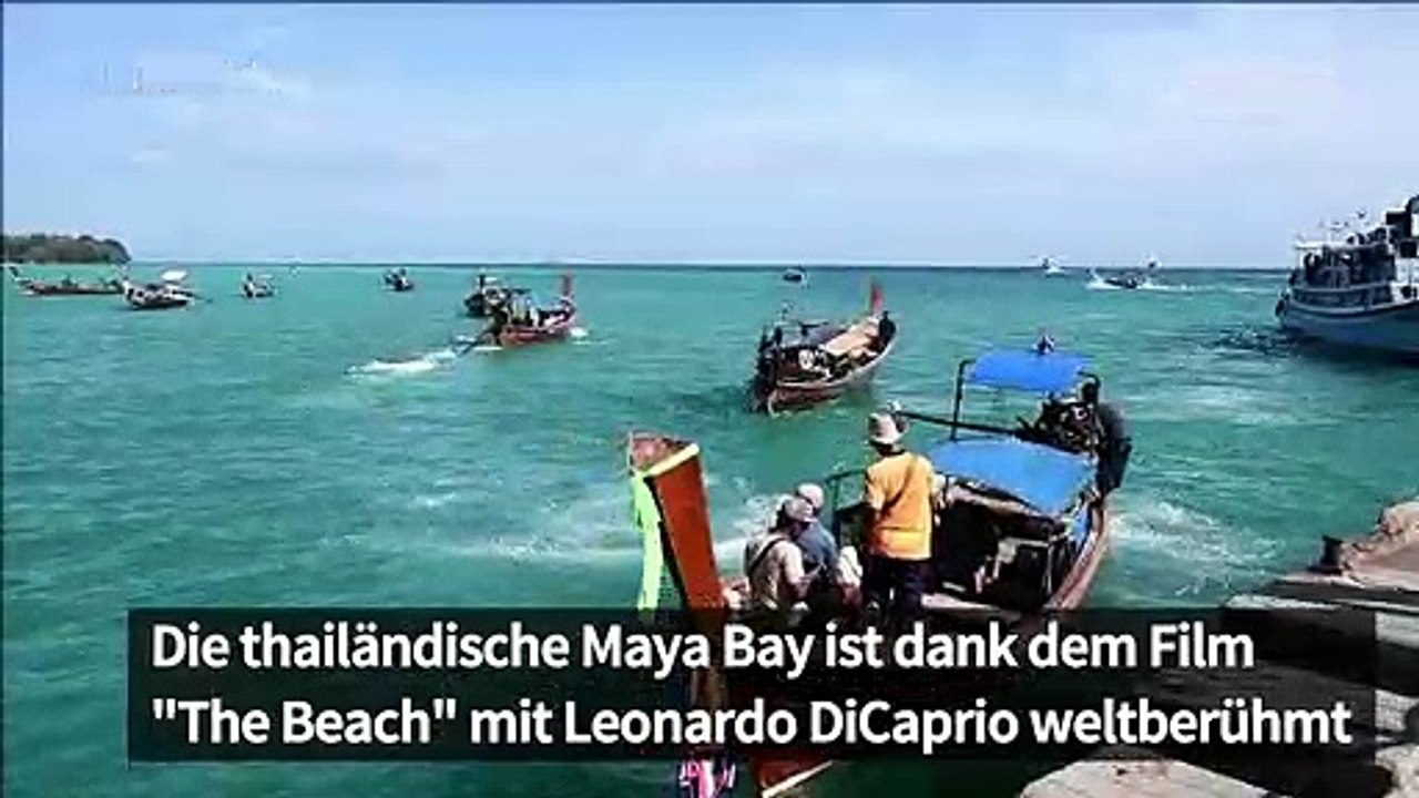 Traumstrand 'Maya Bay' in Thailand braucht Ruhe
