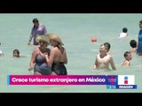 Llegada de turistas extranjeros a México crece 5.5% | Noticias con Yuriria Sierra