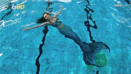 Woman Causes Splash as Local Pools Won’t Let Her Swim with Her Mermaid Tail