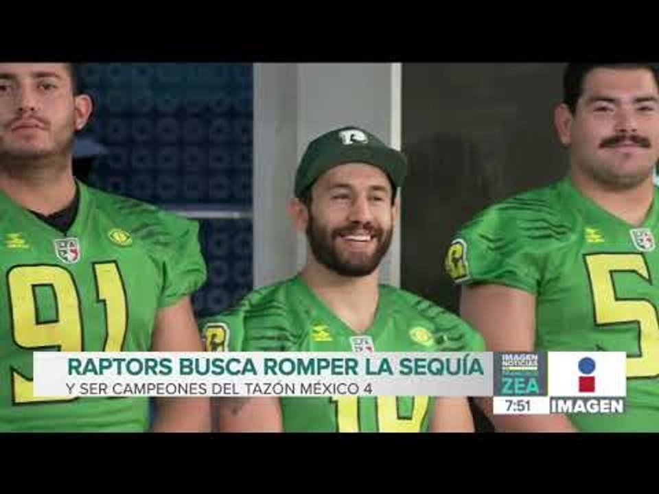 Los Raptors avanzan a su tercer Tazón en México | Noticias con Francisco Zea