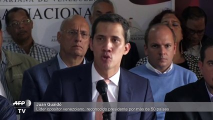 Guaidó denuncia "desmontaje" del Parlamento venezolano tras rebelión militar