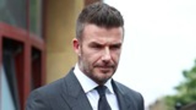David Beckham Given Six Month Driving Ban For Using Phone While Driving | THR News