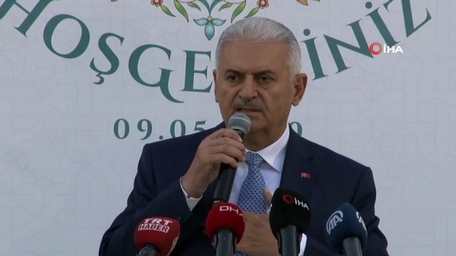 Binali Yıldırım Pendik’te iftar programında konuştu