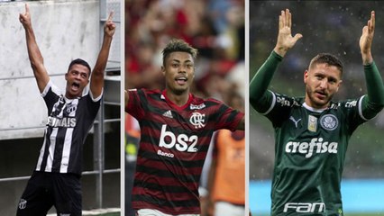 Veja quem está largando na frente na briga pela artilharia do Brasileiro