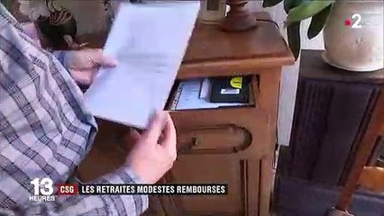 csg pour les retraites de moins de 2000€