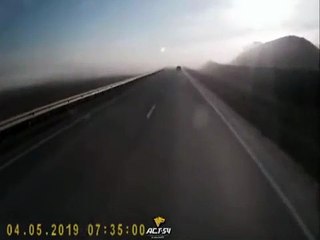 Des conducteurs piégés par une nappe de brouillard très dense