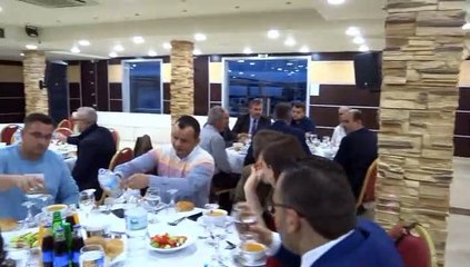 ISMET KADI LISTESINDEKI ADAYLARLA IFTAR YEMEGINDE BULUSTU