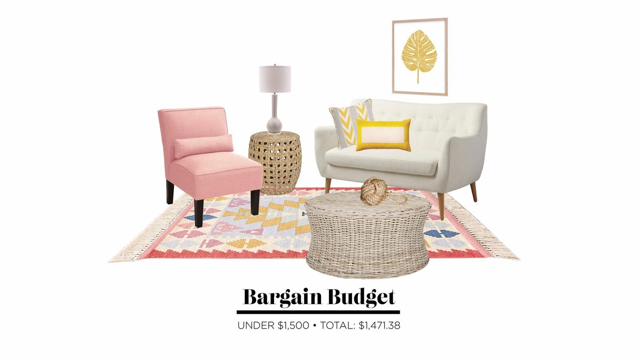 3 Gorgeous Beachy Living Rooms at 3 Totally Different Budgets