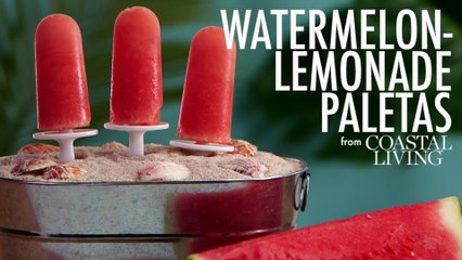 Watermelon-Lemonade Paletas