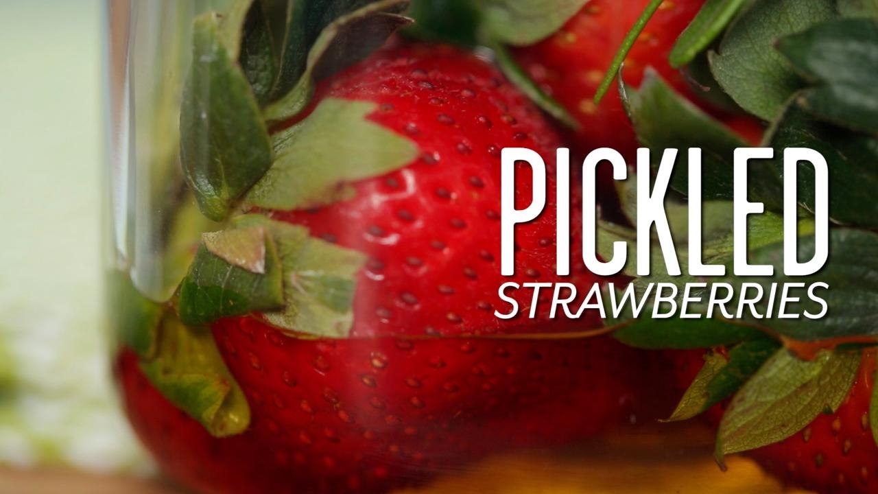 How To Pickle Strawberries