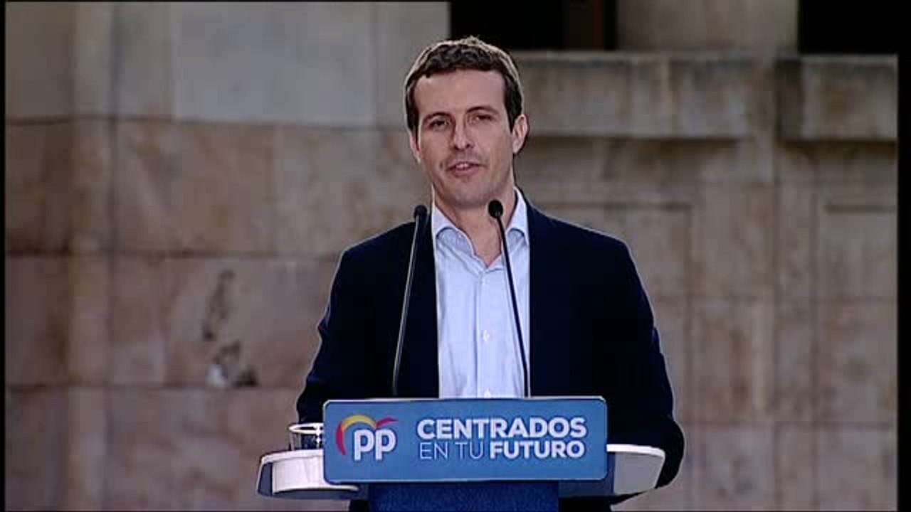 Pablo Casado promete remontar como el Liverpool y demostrar que el PP es un "partido ganador"